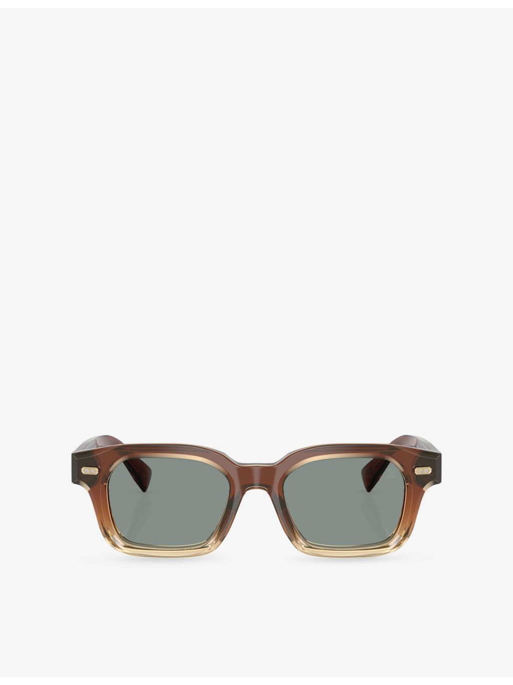 Brunello Cucinelli BC4018S rectangle-frame acetate sunglasses, UK version