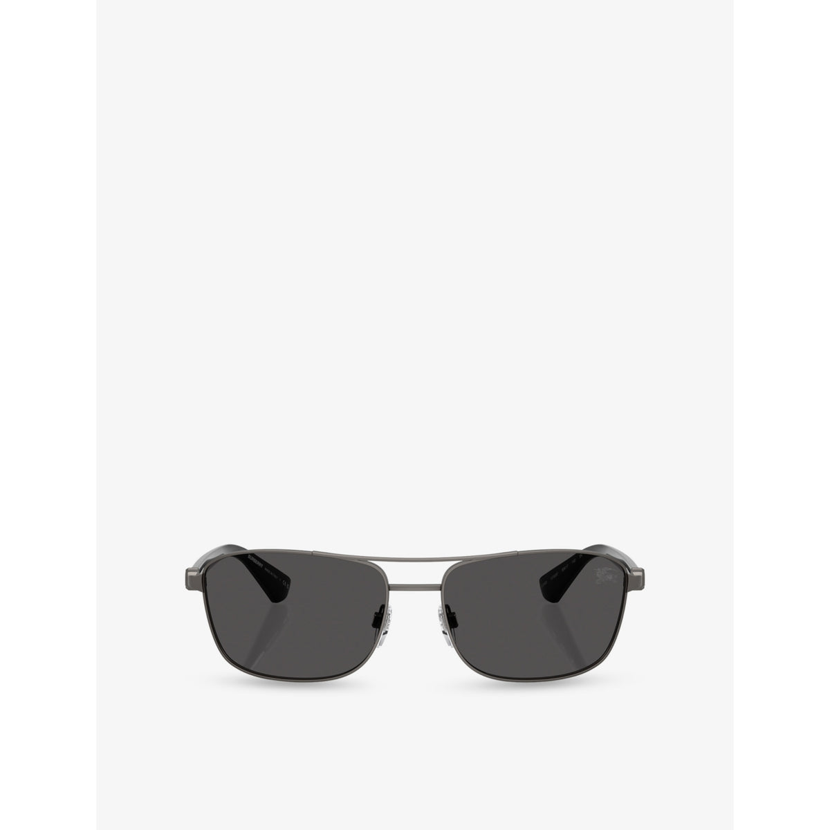 Burberry BE3163 rectangle-frame metal sunglasses (British brand)