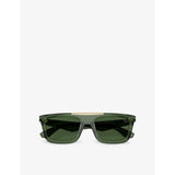 Burberry BE4451U rectangular acetate sunglasses, imported from the UK