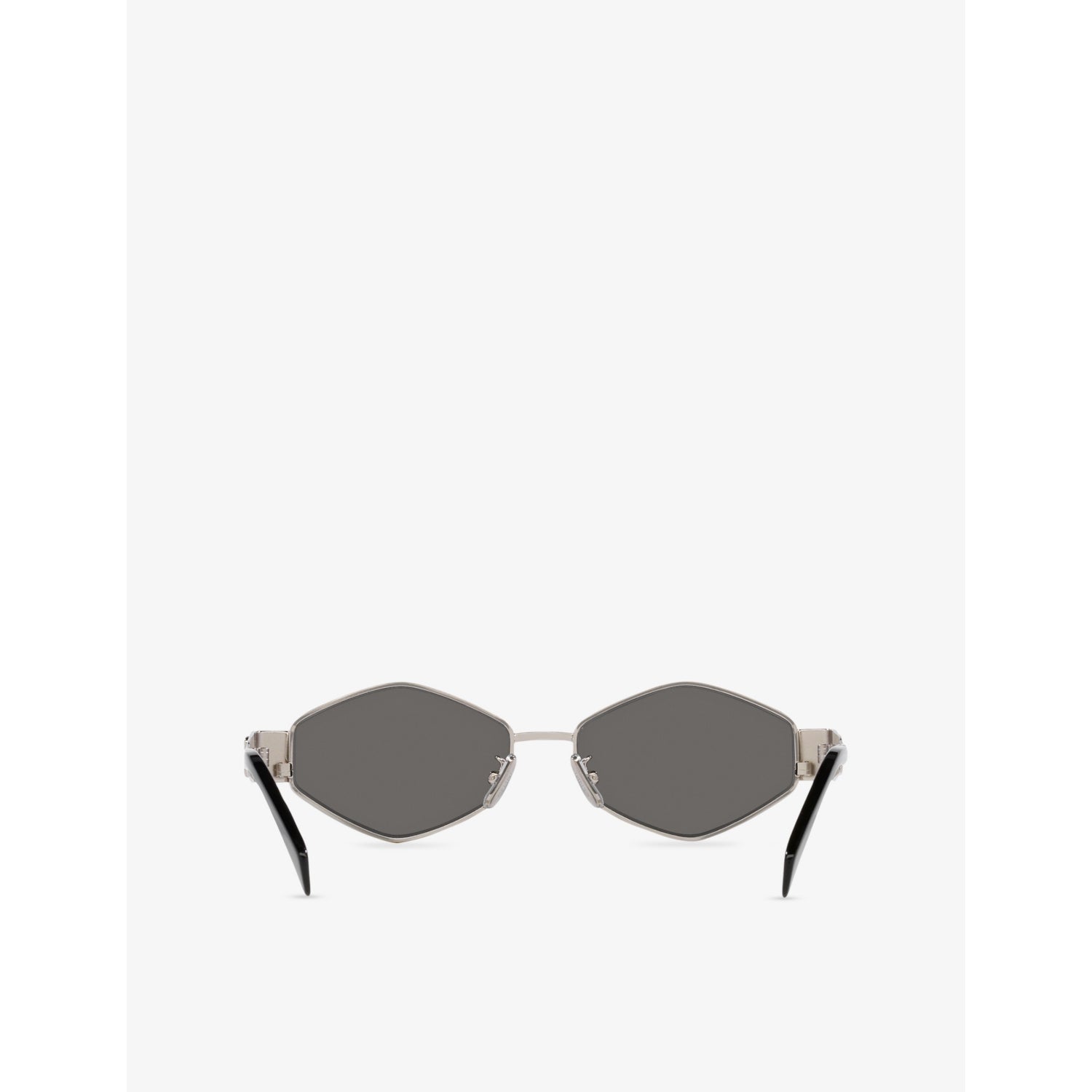 Celine Metaltriomphe irregular-frame metal sunglasses, UK version