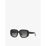 Celine square-frame acetate sunglasses with gold-tone hardware, imported from the UK