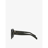 Celine square-frame acetate sunglasses with gold-tone hardware, imported from the UK