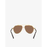 Dolce & Gabbana DG2315 pilot-frame metal sunglasses, UK version