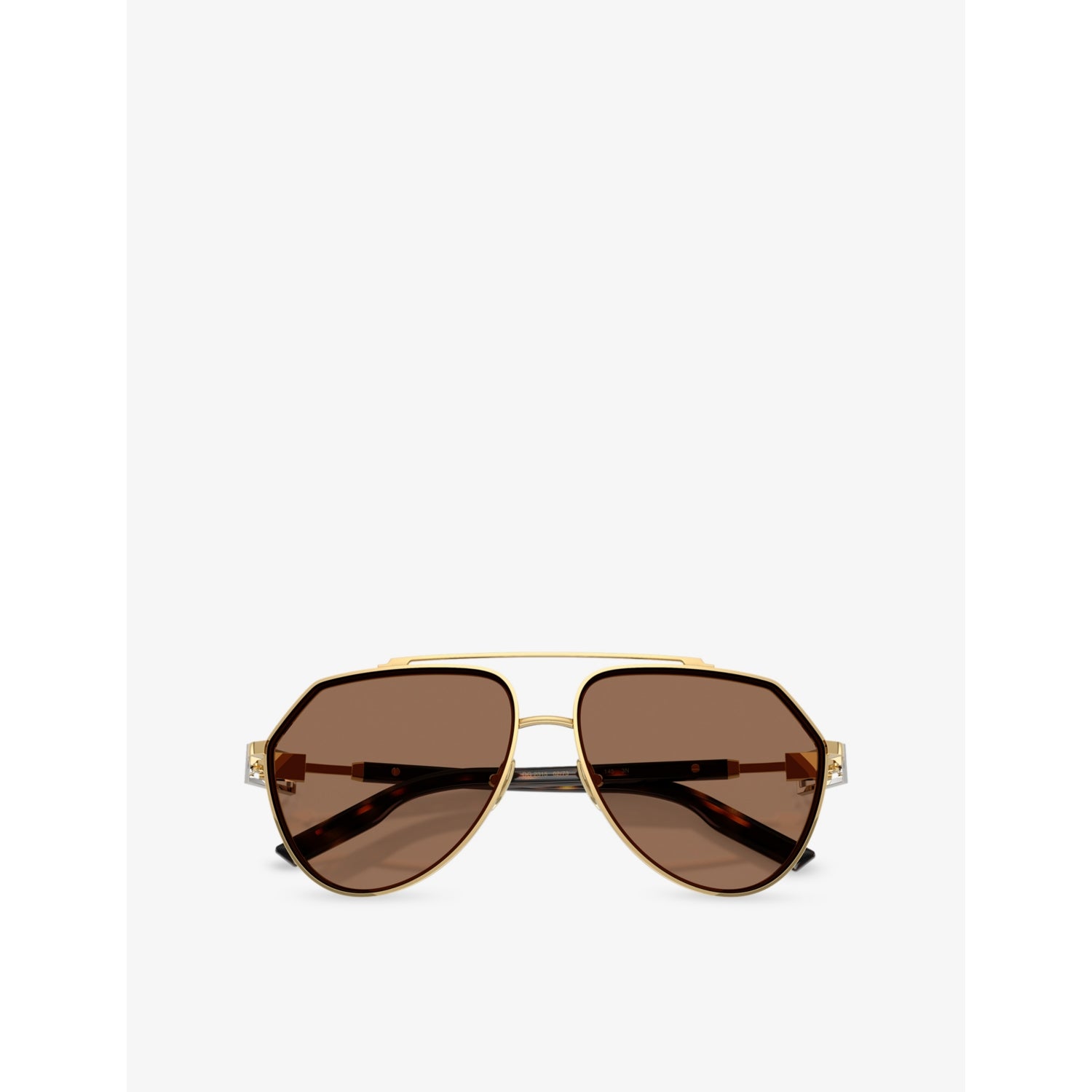 Dolce & Gabbana DG2315 pilot-frame metal sunglasses, UK version