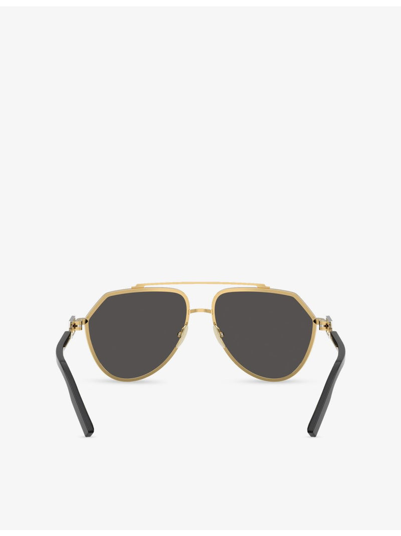 Dolce & Gabbana DG2315 pilot sunglasses metal frame, UK version