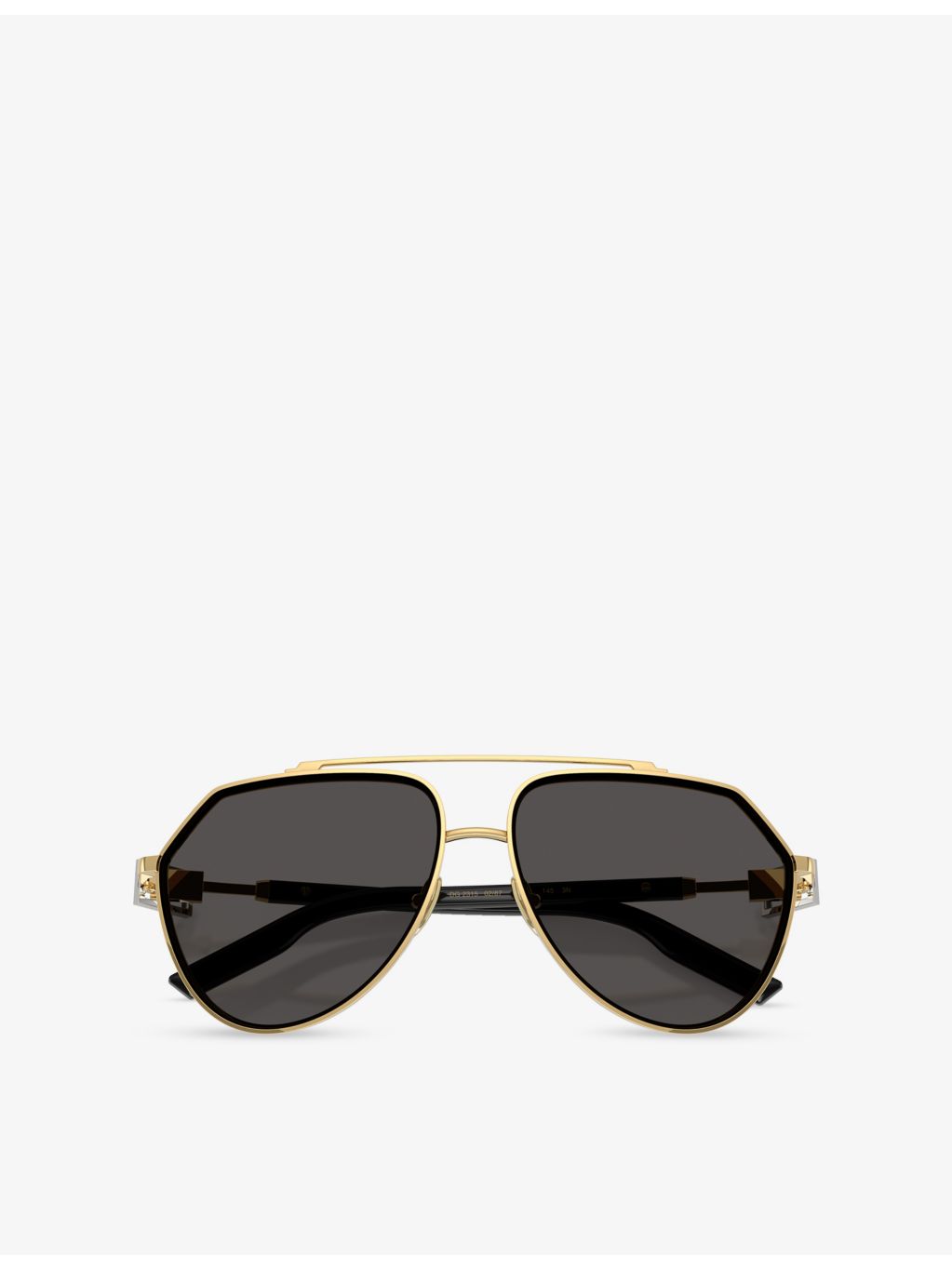 Dolce & Gabbana DG2315 pilot sunglasses metal frame, UK version