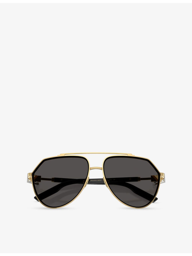 Dolce & Gabbana DG2315 pilot sunglasses metal frame, UK version