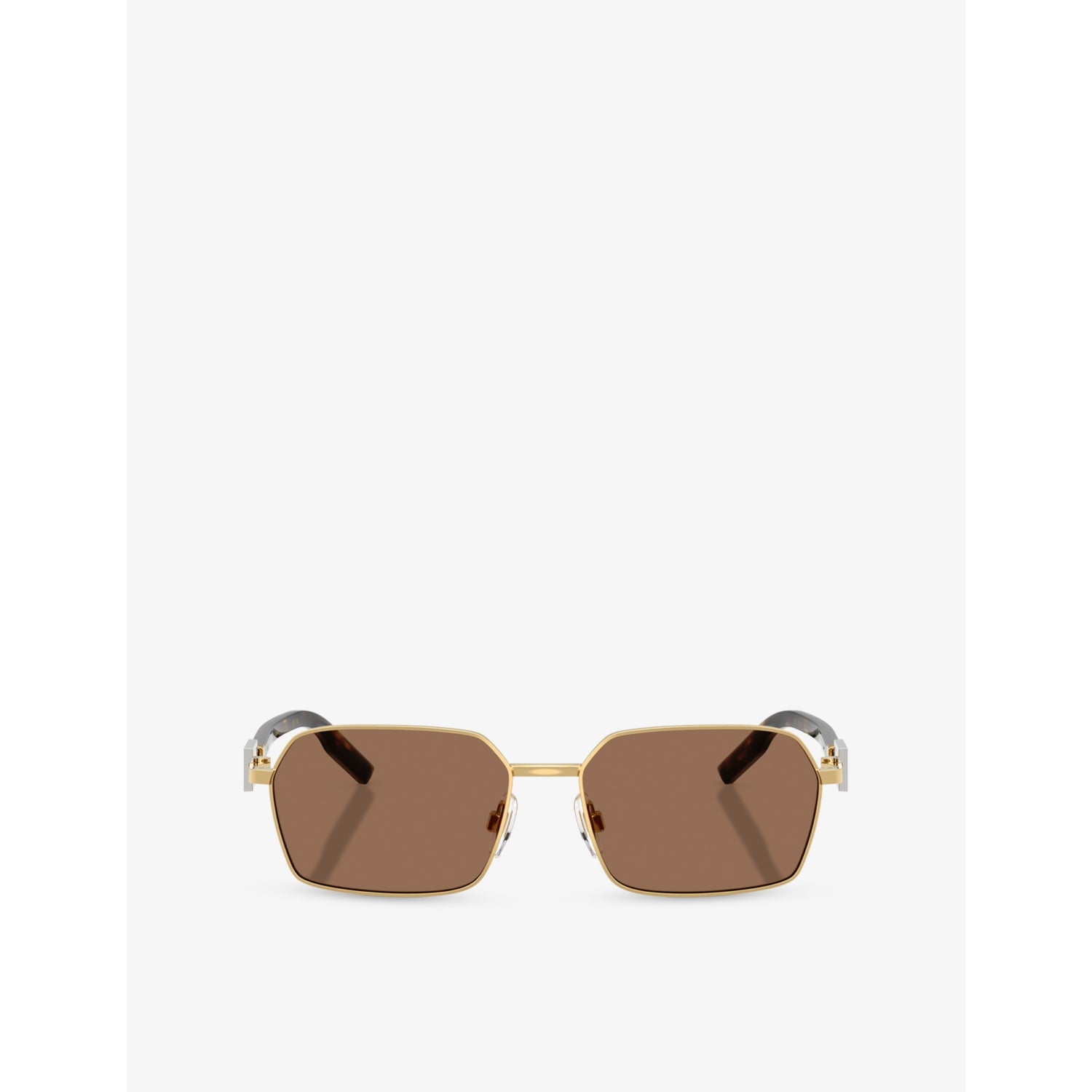 Dolce & Gabbana DG2316 irregular-frame metal sunglasses - British product