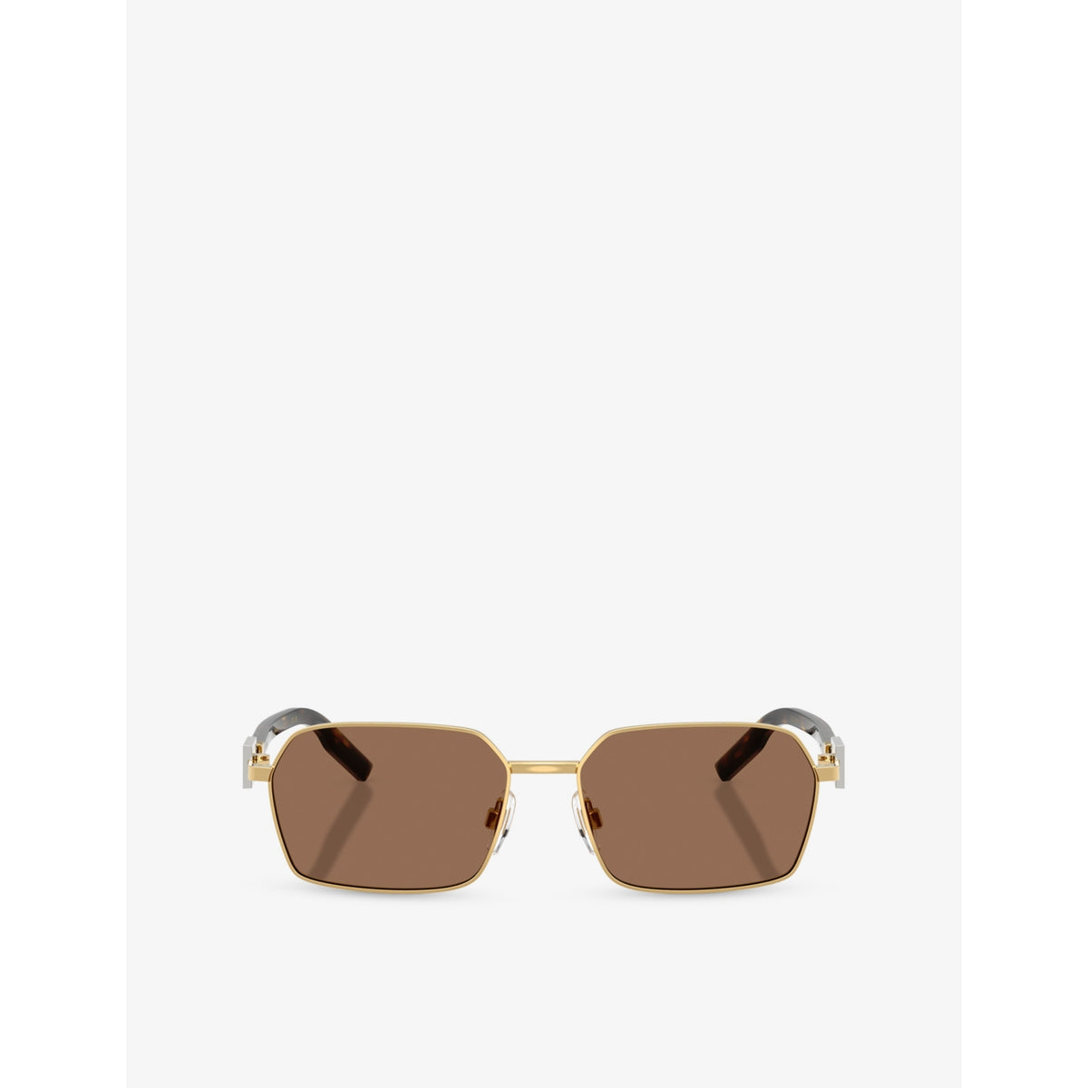 Dolce & Gabbana DG2316 irregular-frame metal sunglasses - British product