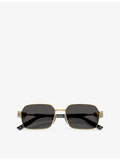 Dolce & Gabbana DG2316 metal irregular-frame sunglasses - British product