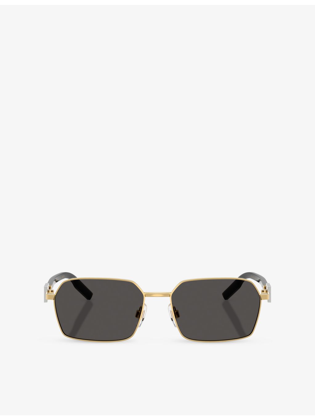 Dolce & Gabbana DG2316 metal irregular-frame sunglasses - British product