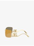Dolce & Gabbana DG2319 metal sunglasses, imported from the UK
