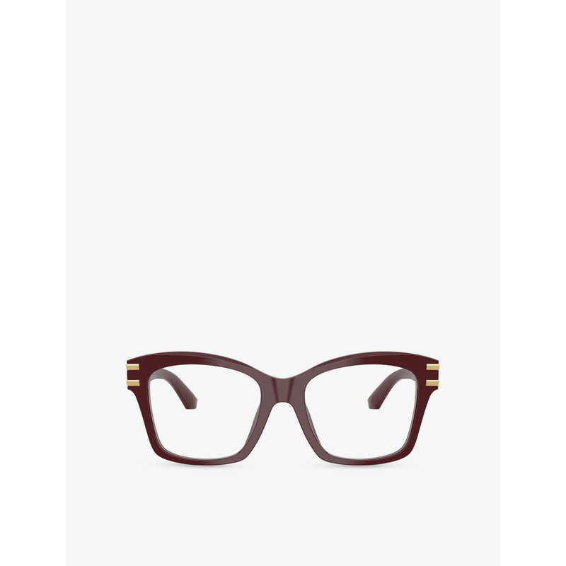 Dolce & Gabbana square-frame acetate optical glasses, imported from the UK