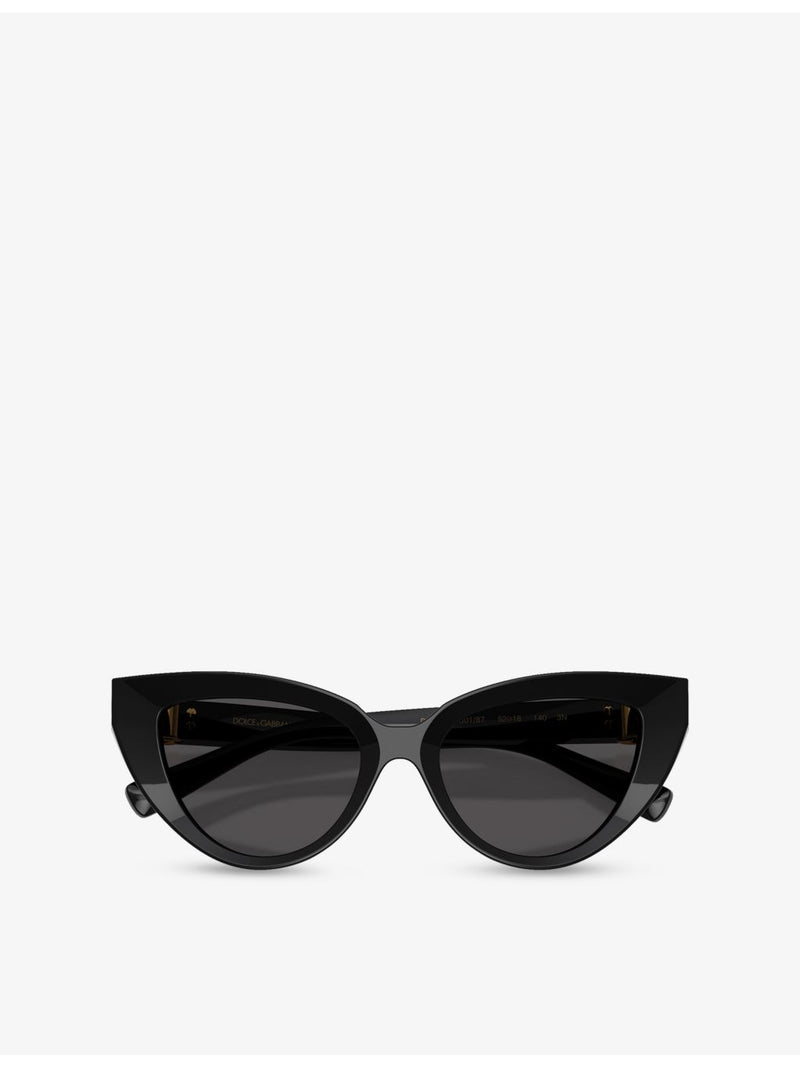Dolce & Gabbana cat-eye acetate sunglasses, imported from the UK