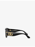 Dolce & Gabbana DG4499 pilot-frame acetate sunglasses - British product