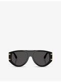 Dolce & Gabbana DG4499 pilot-frame acetate sunglasses - British product