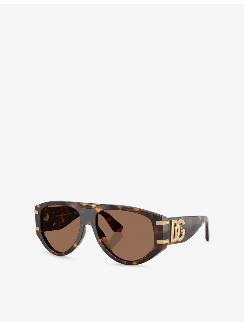 Dolce & Gabbana pilot-frame acetate sunglasses tortoiseshell - British product