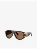Dolce & Gabbana pilot-frame acetate sunglasses tortoiseshell - British product