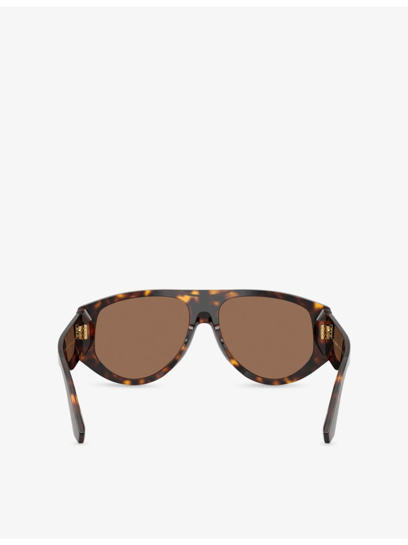 Dolce & Gabbana pilot-frame acetate sunglasses tortoiseshell - British product