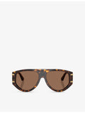 Dolce & Gabbana pilot-frame acetate sunglasses tortoiseshell - British product