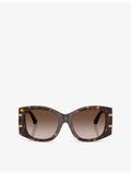 Dolce & Gabbana butterfly-frame acetate sunglasses - British product