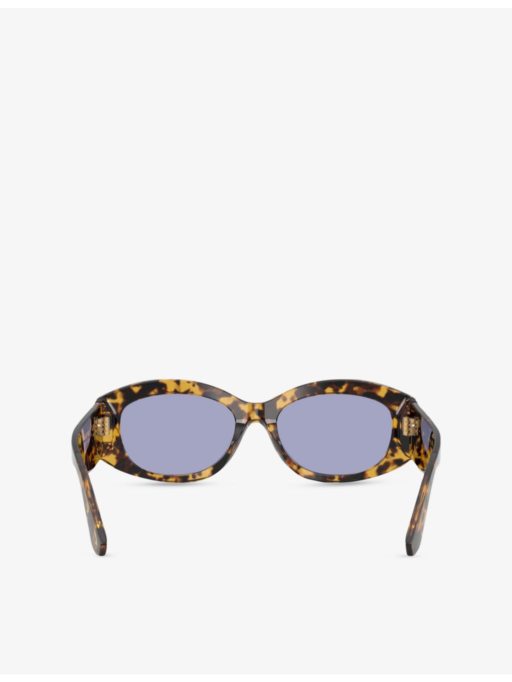 Dolce & Gabbana DG4502 oval acetate sunglasses in tortoiseshell (British brand)