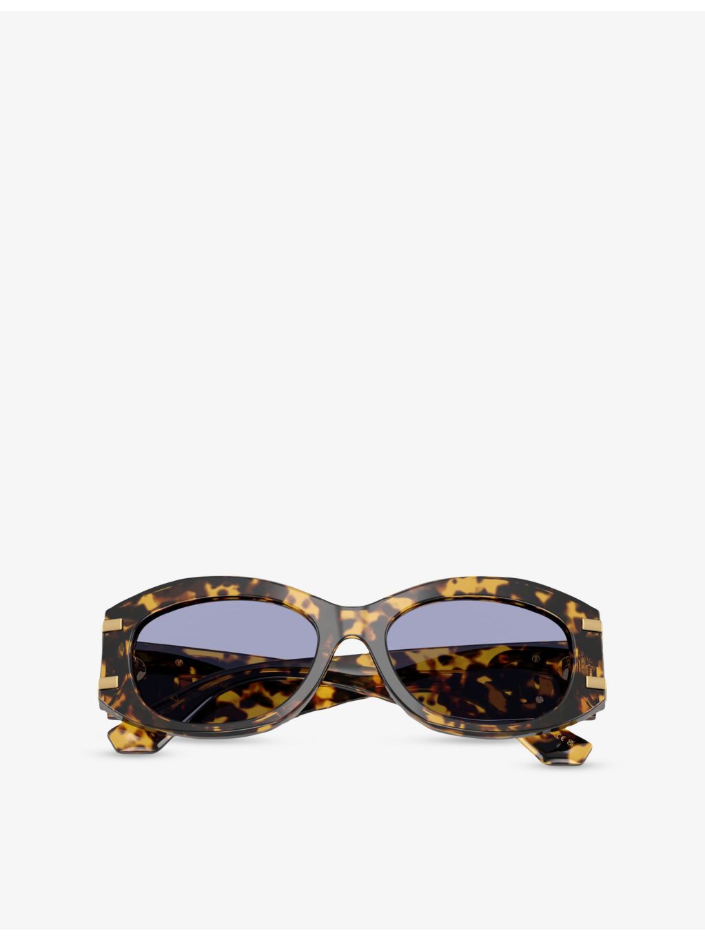 Dolce & Gabbana DG4502 oval acetate sunglasses in tortoiseshell (British brand)
