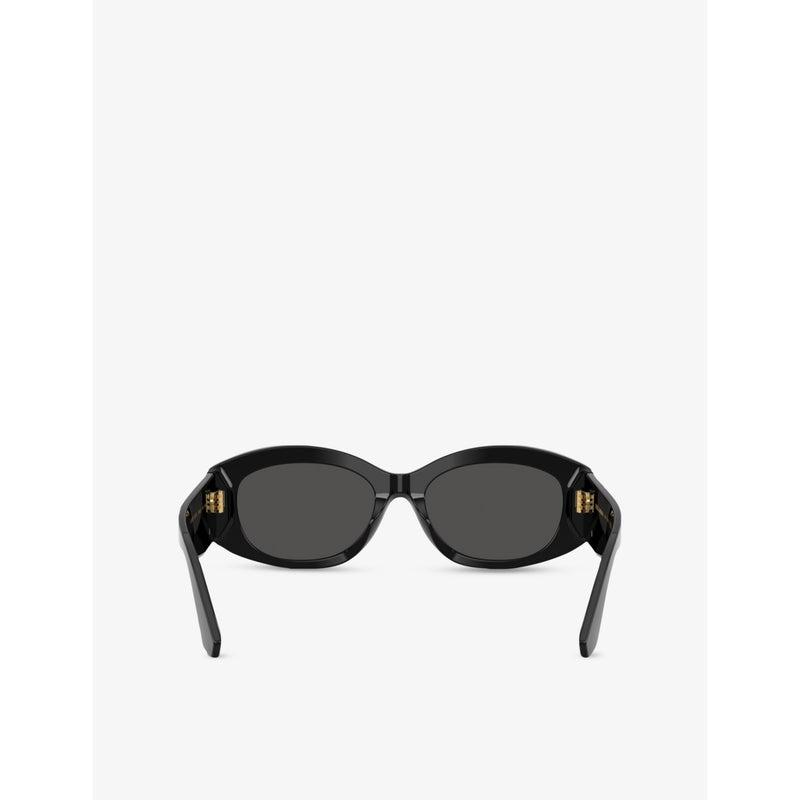 Dolce & Gabbana oval-frame acetate sunglasses DG4502 (British brand)