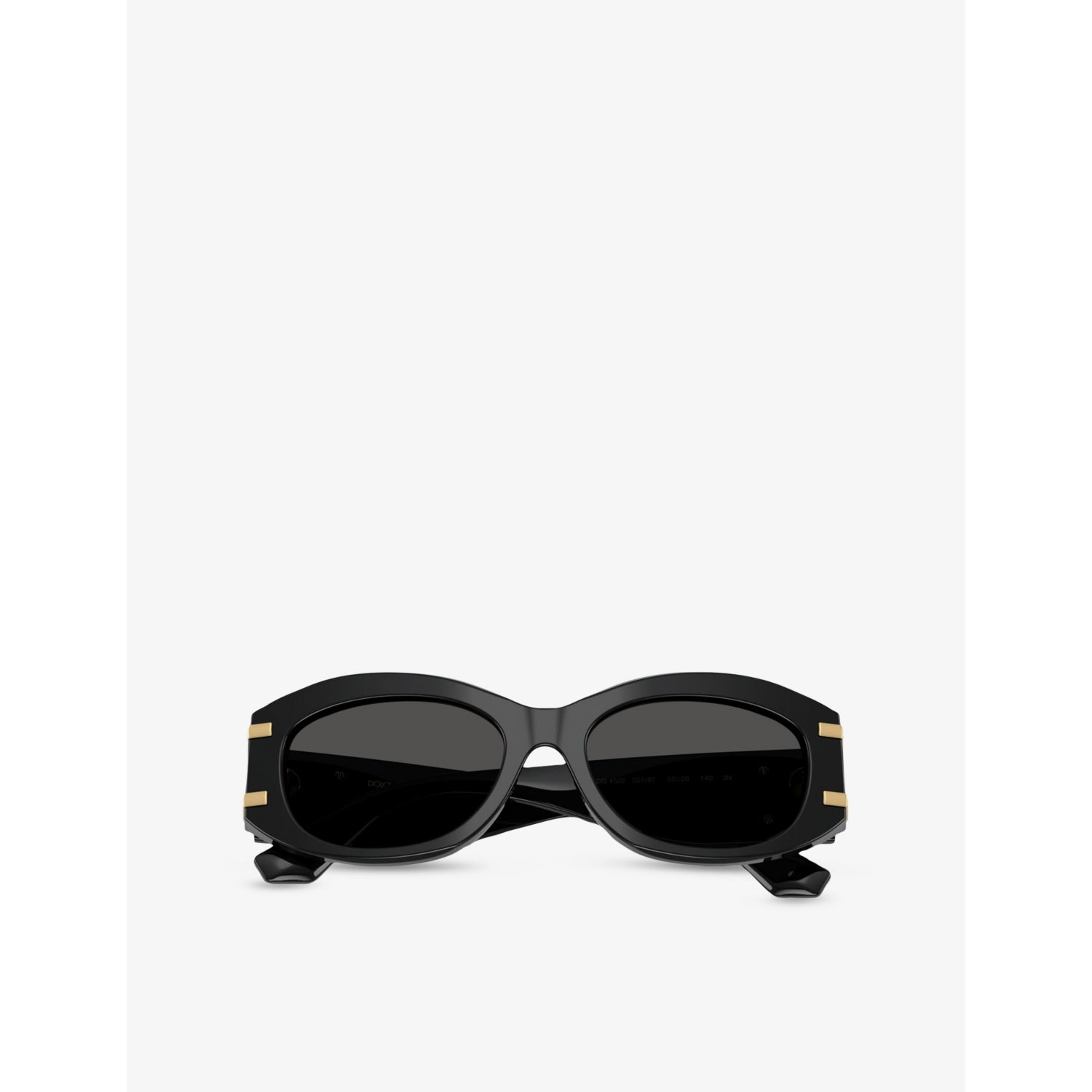 Dolce & Gabbana oval-frame acetate sunglasses DG4502 (British brand)