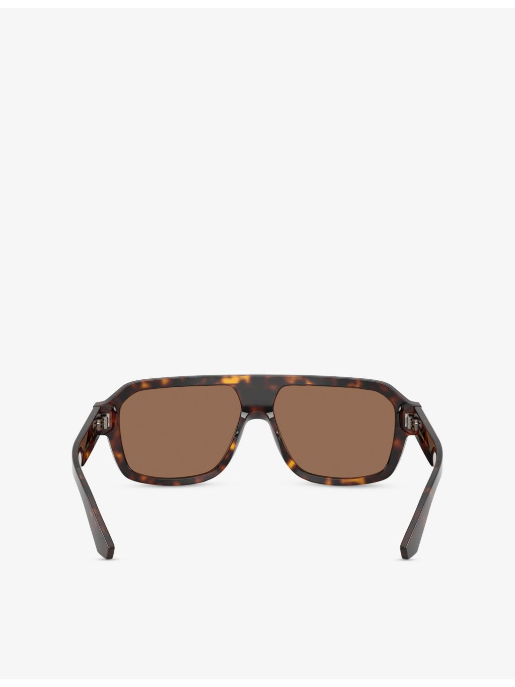 Dolce & Gabbana pilot frame acetate sunglasses with tortoiseshell finish (British brand)
