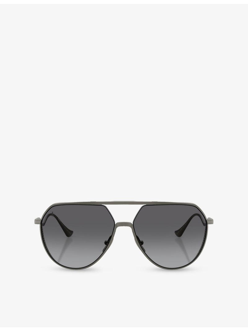 Ferrari pilot-frame metal sunglasses, imported from the UK