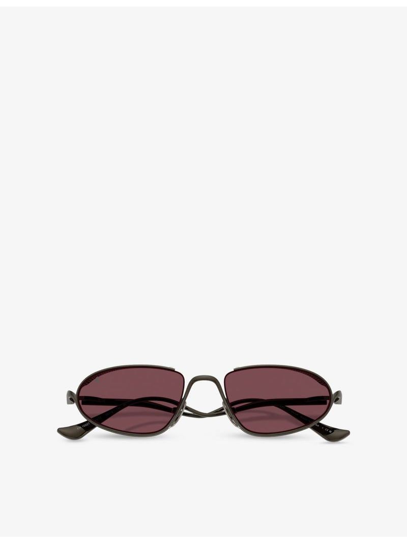 Ferrari FH1022T oval metal sunglasses, imported from the UK