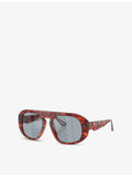 Ferrari FH2014U pillow-frame acetate sunglasses, UK version