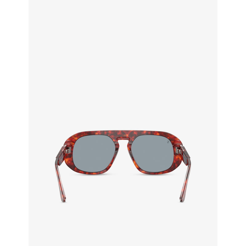 Ferrari FH2014U pillow-frame acetate sunglasses, UK version