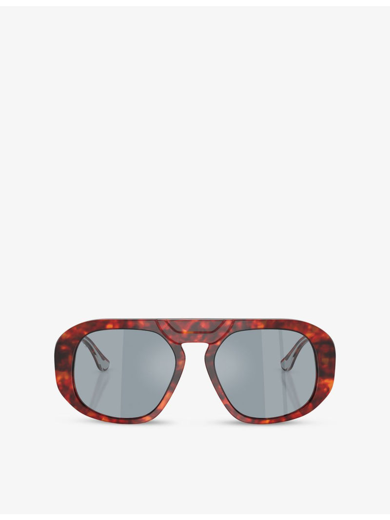 Ferrari FH2014U pillow-frame acetate sunglasses, UK version