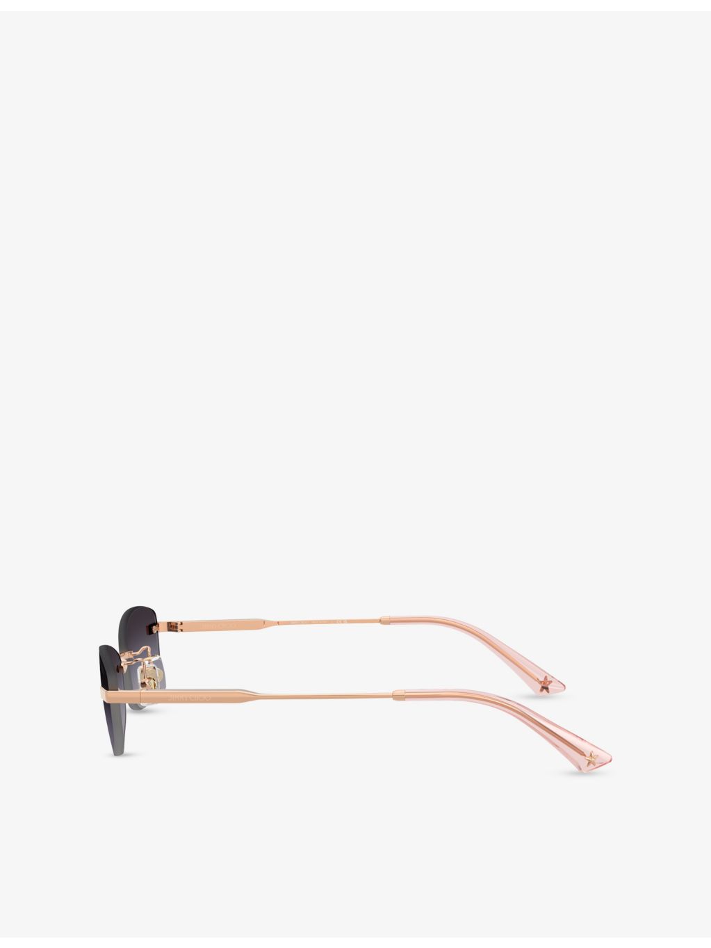 Jimmy Choo JC4013D oval-frame metal sunglasses (British brand)