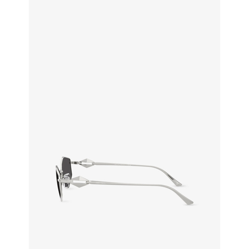 Jimmy Choo JC4017 oval metal frame sunglasses - British product