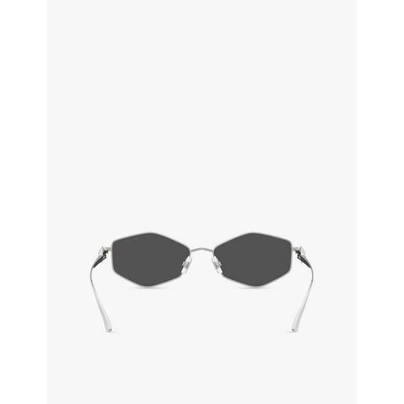 Jimmy Choo JC4017 oval metal frame sunglasses - British product