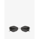 Jimmy Choo JC4017 oval metal frame sunglasses - British product