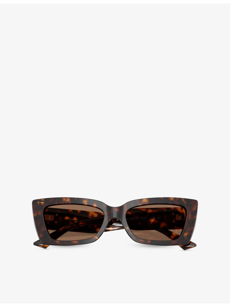 Jimmy Choo cat-eye acetate sunglasses (British brand)