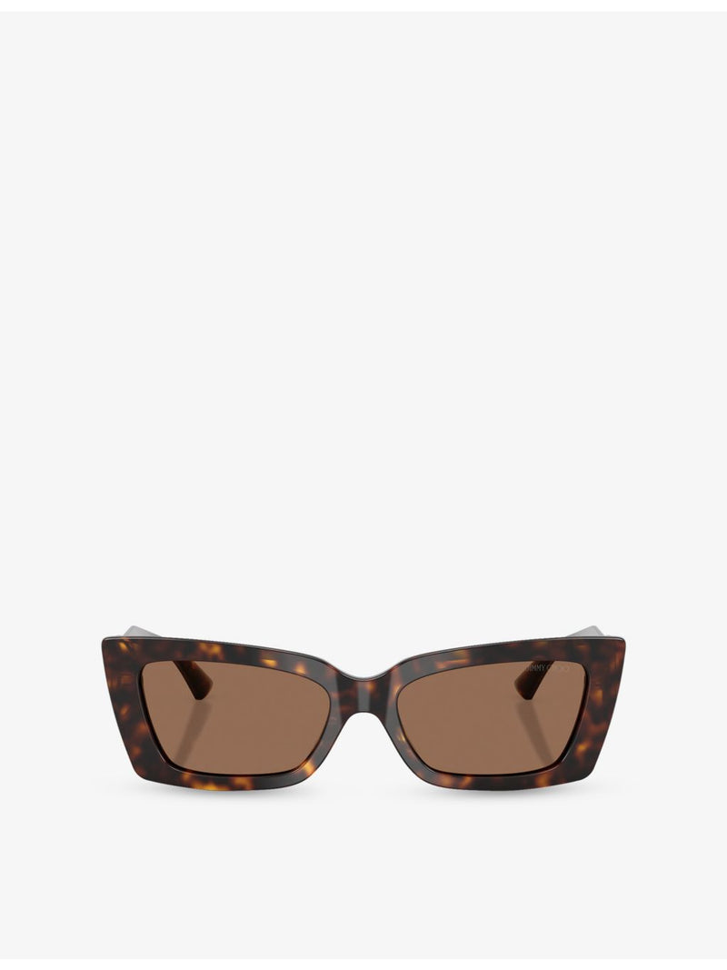 Jimmy Choo cat-eye acetate sunglasses (British brand)