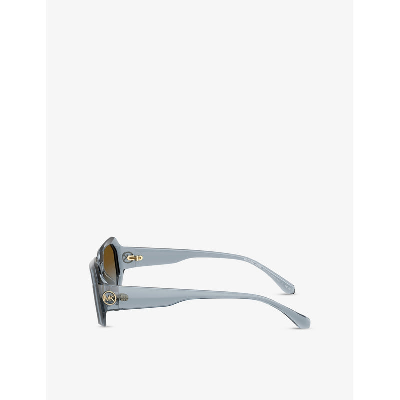 Michael Kors irregular-frame acetate sunglasses MK2240U - British product