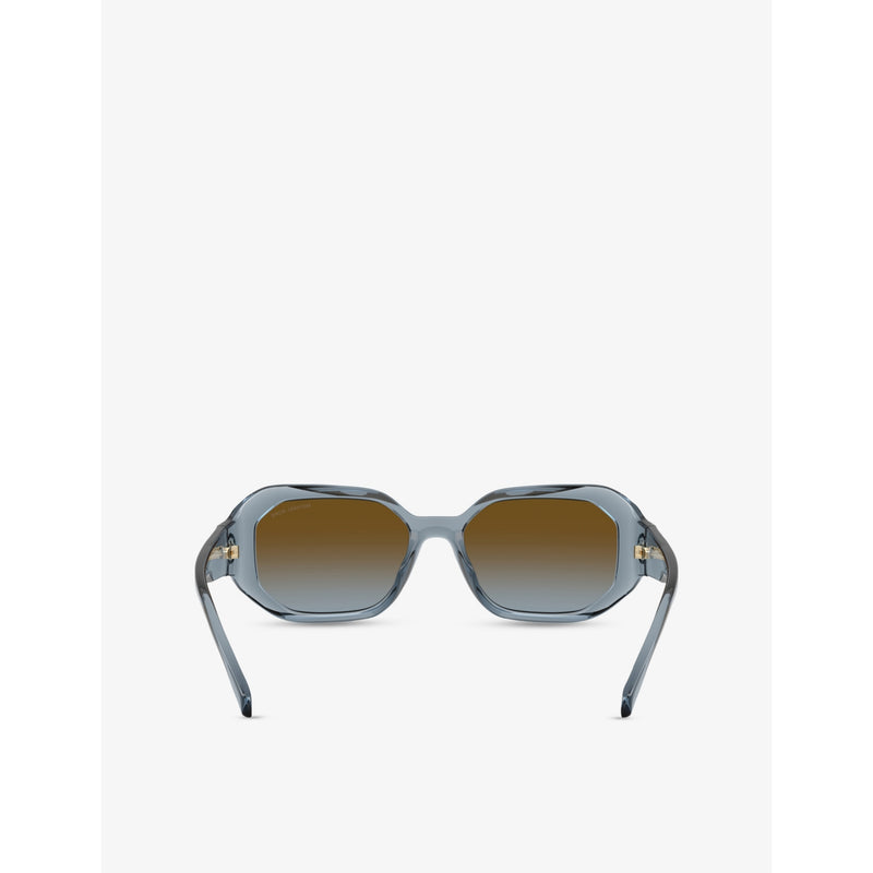 Michael Kors irregular-frame acetate sunglasses MK2240U - British product
