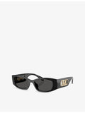 Michael Kors Rhodes rectangular acetate sunglasses - British product