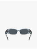 Michael Kors sunglasses rectangular acetate frame MK2243U, UK version