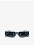 Michael Kors sunglasses rectangular acetate frame MK2243U, UK version