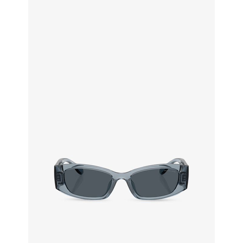 Michael Kors sunglasses rectangular acetate frame MK2243U, UK version