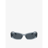 Michael Kors sunglasses rectangular acetate frame MK2243U, UK version