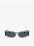 Michael Kors sunglasses rectangular acetate frame MK2243U, UK version