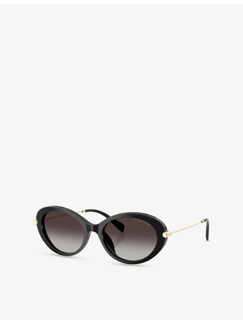 Michael Kors Rockaway round-frame acetate sunglasses MK2245U - British product
